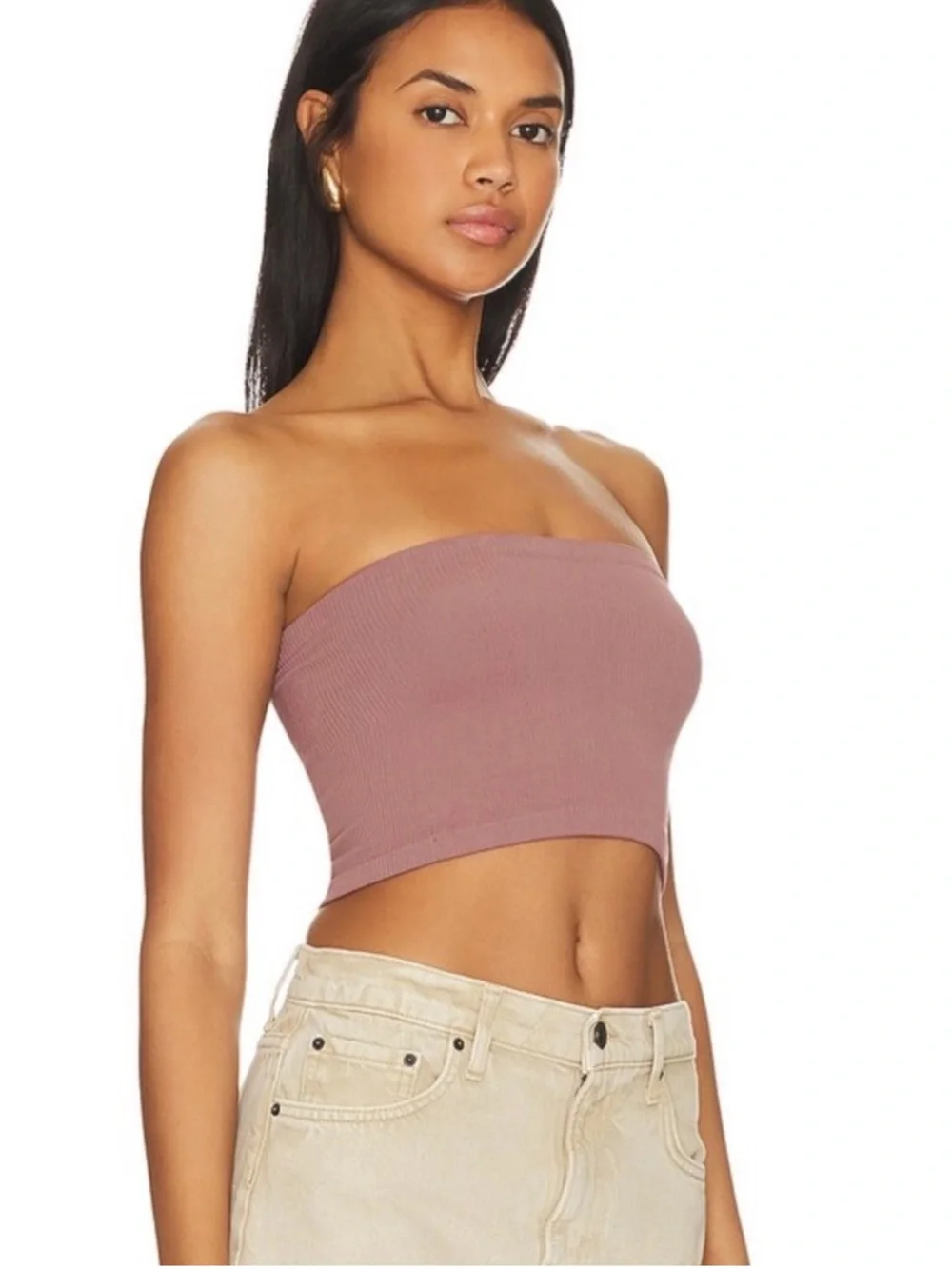 Free People New Intimately FP Amelia Bandeau in Mushroom